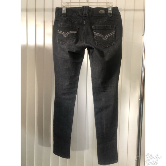 JOLTS Black wash skinny jeans - Picture 3 of 4